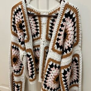 Adorable granny square cardigan
